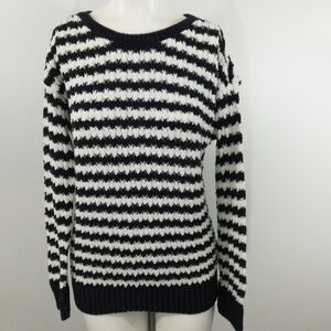 Ann Taylor Loft Factory Striped Sweater Size M